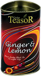 

Чай черный имбирь и лимон цейлонский 100г TeasoR Ceylon Ginger er Lemon