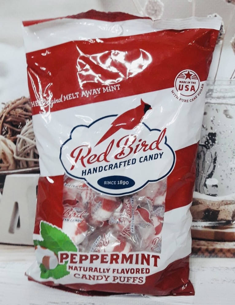 

Мятные конфеты-пафсы RED BIRD Peppermint Candy Puffs