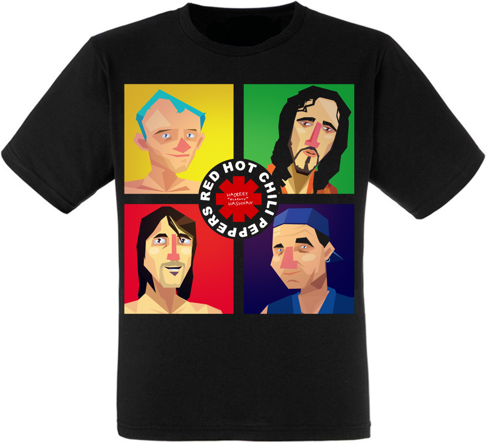 

Футболка Red Hot Chili Peppers (collage) M