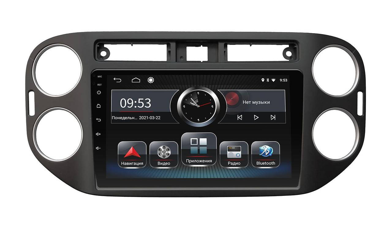 

Штатная магнитола Incar PGA2-1077 для Volkswagen Tiguan 2011–2016 Black