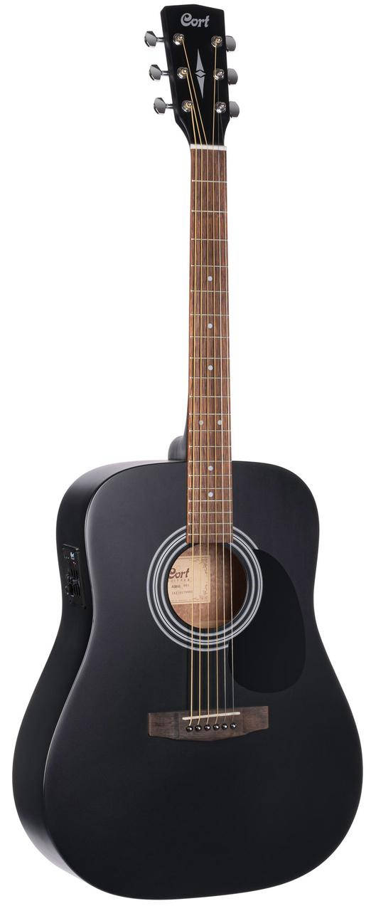 

Электро-акустическая гитара CORT AD810E (Black Satin), Черный