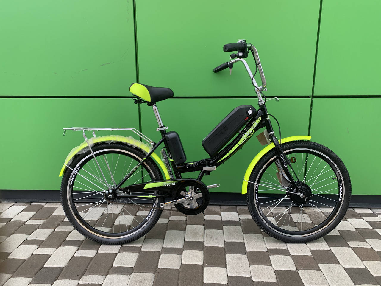 

Электровелосипед Cubic-bike 24” Десна 350W 10.4Ah 36v
