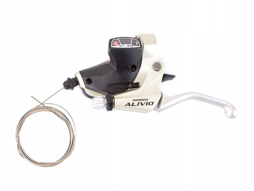 

Манетка моноблок Shimano ST-M410 Alivio 3 скор. (ST-M410-3)