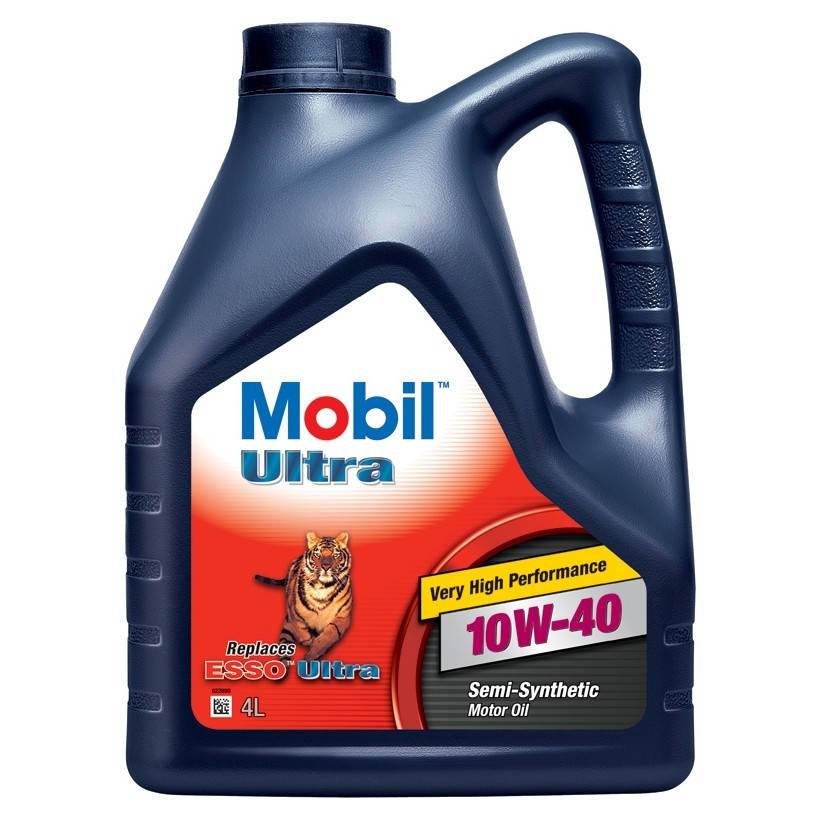 

Моторное масло полусинтетика Mobil (Мобил) Ultra 10W-40 4л