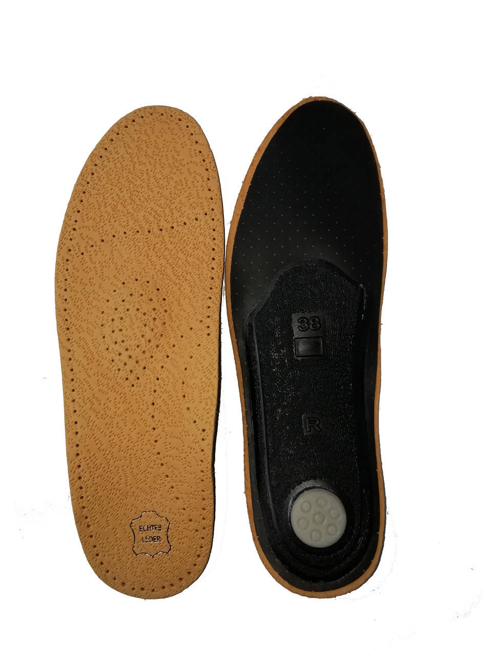 

Стелька кожаная ортопедическая 46р Корби Corbby