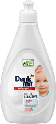 

Denkmit Spülmittel Ultra Sensitive - Средство для мытья посуды гипоаллергенное, 500 мл