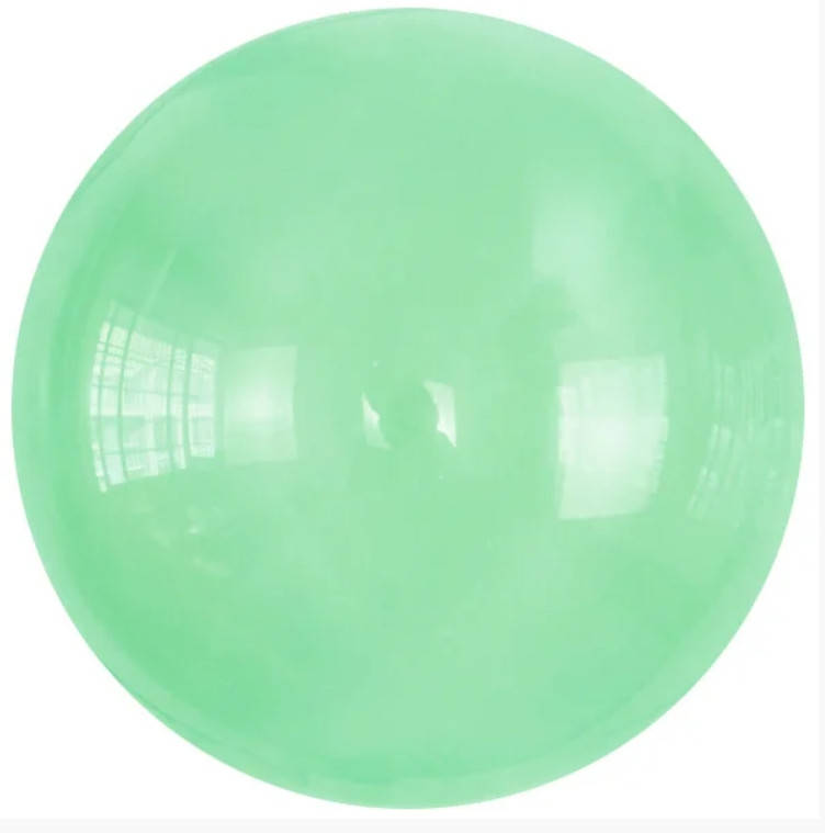 

Воздушный шар bubbles зелёный 45 см