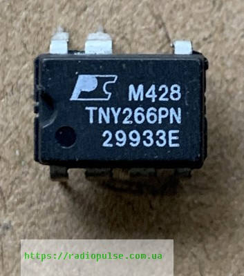 

Микросхема TNY266PN ( TNY266P ) , DIP7