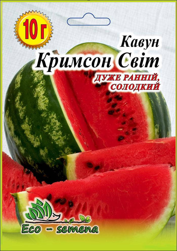 

Eco-semena. Семена Арбуз Кримсон Свит, 10 г
