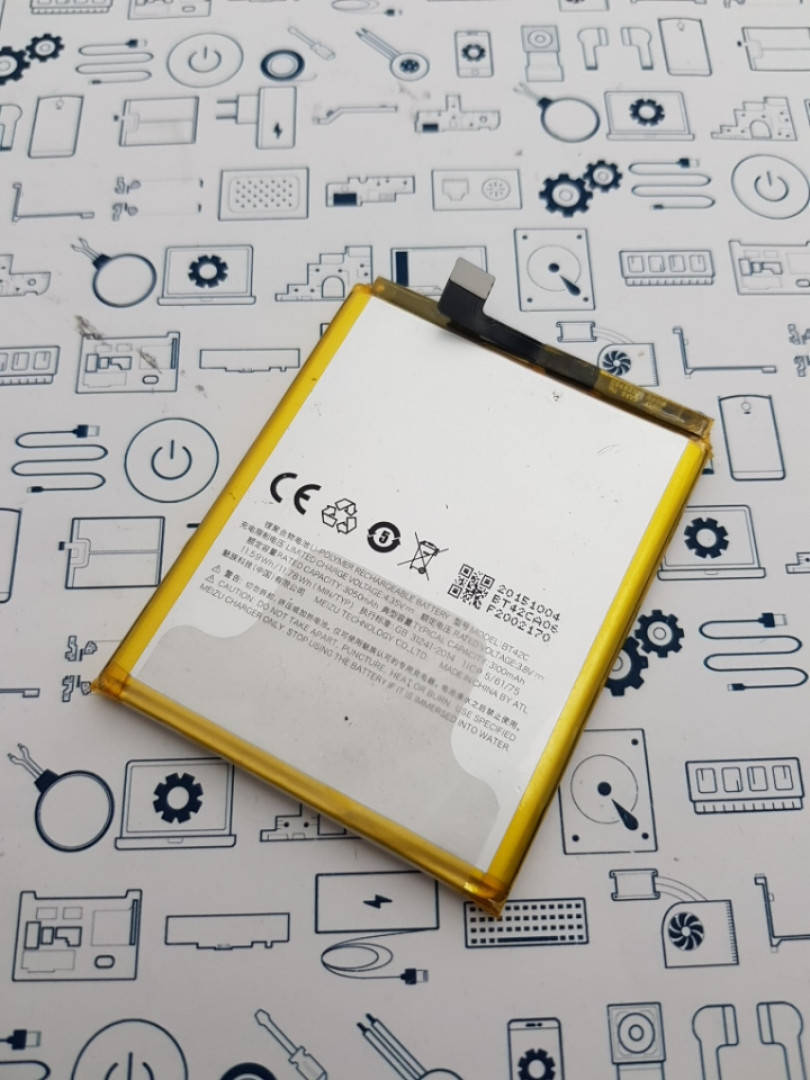 

Батарея Meizu M2 Note Сервисный оригинал с разборки (до 10% износа)
