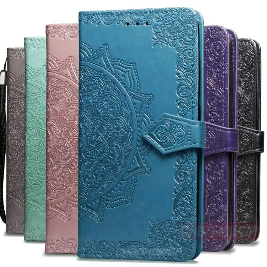 

Чехол книжка Mandala для Xiaomi Redmi Note 5 / Note 5 Pro кожаный (Разные цвета)