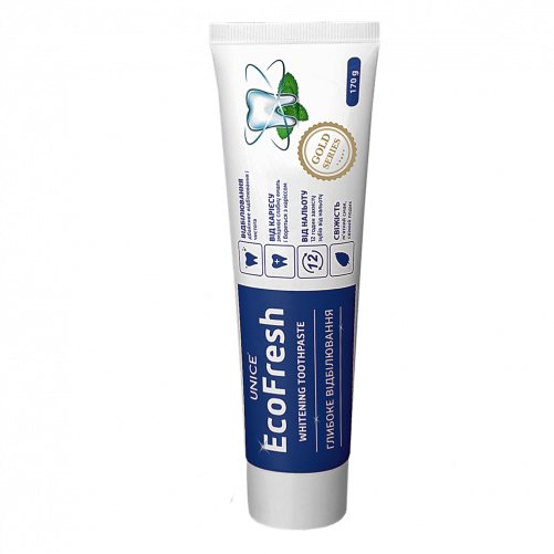 

Зубная паста EcoFresh 'Глубокое отбеливание', 170 г