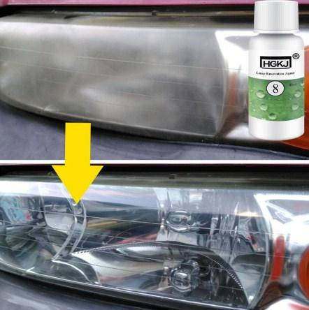 

HGKJ-8 Автоматическая очистка фары Восстановитель фар Ремонт автомобильных линз Царапины Remover 50 мл.