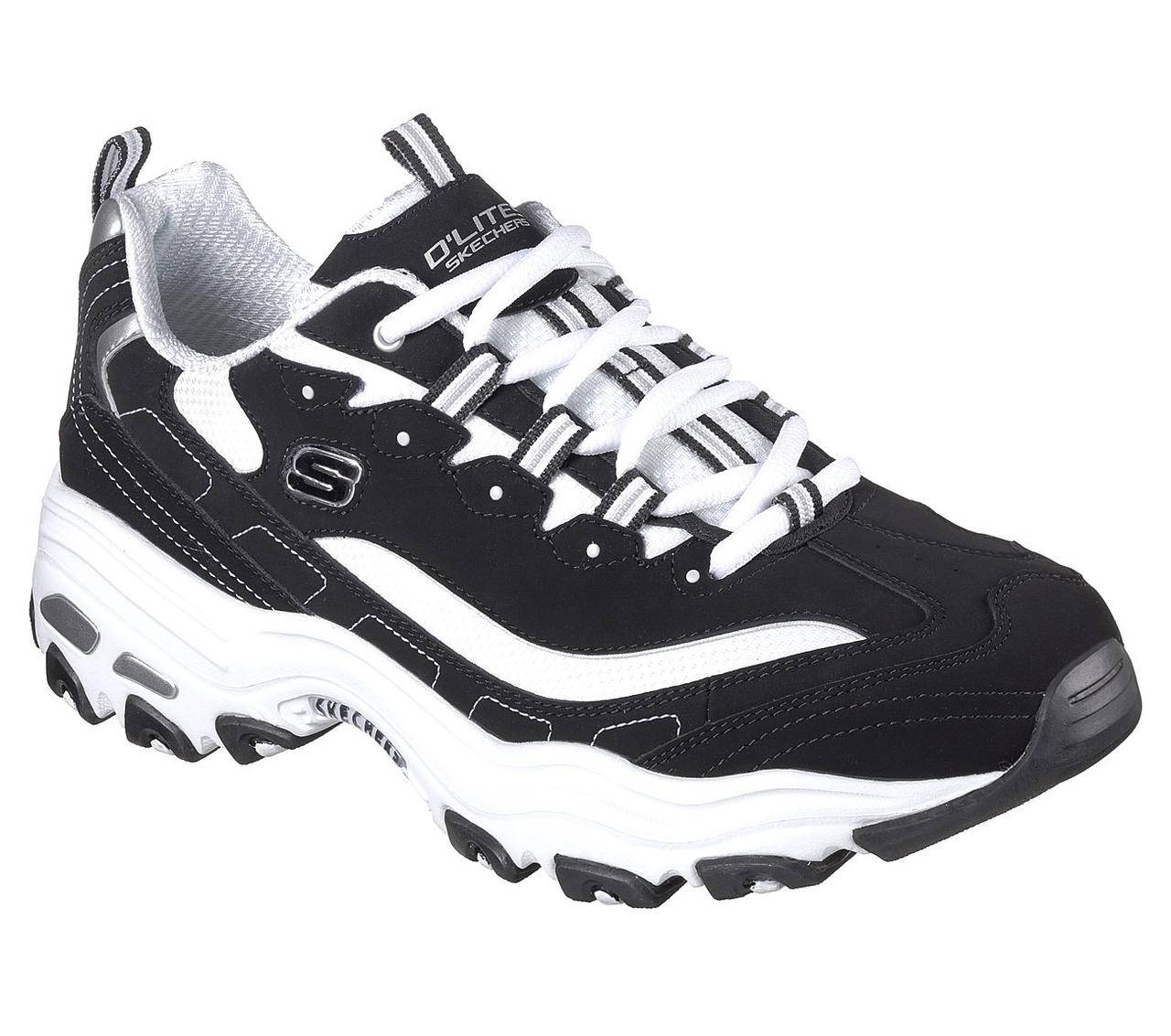 

Мужские кроссовки Skechers D'Lites (52675 BKW), Черный