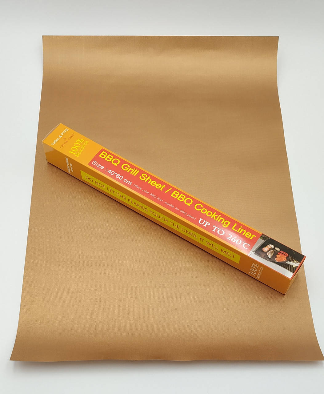 

Тефлоновый лист коврик для выпечки и гриля 60*40 см, Коричневый