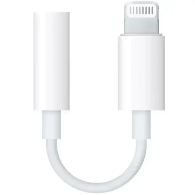 

Адаптер - переходник для Apple iPhone AUX 3.5 на Lightning (Разьем для наушников айфон)
