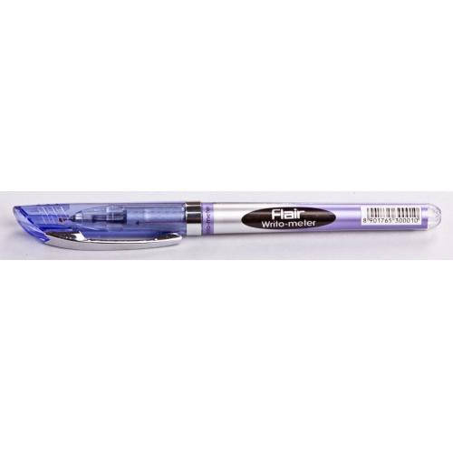 

Ручка шариковая Flair Writo meter Gel 743 синяя чорная красная