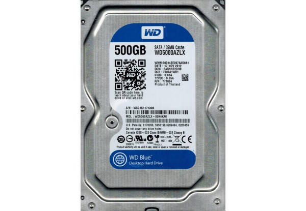 

Жесткий диск 3.5" 500GB WD5000AZLX Factory Recertified