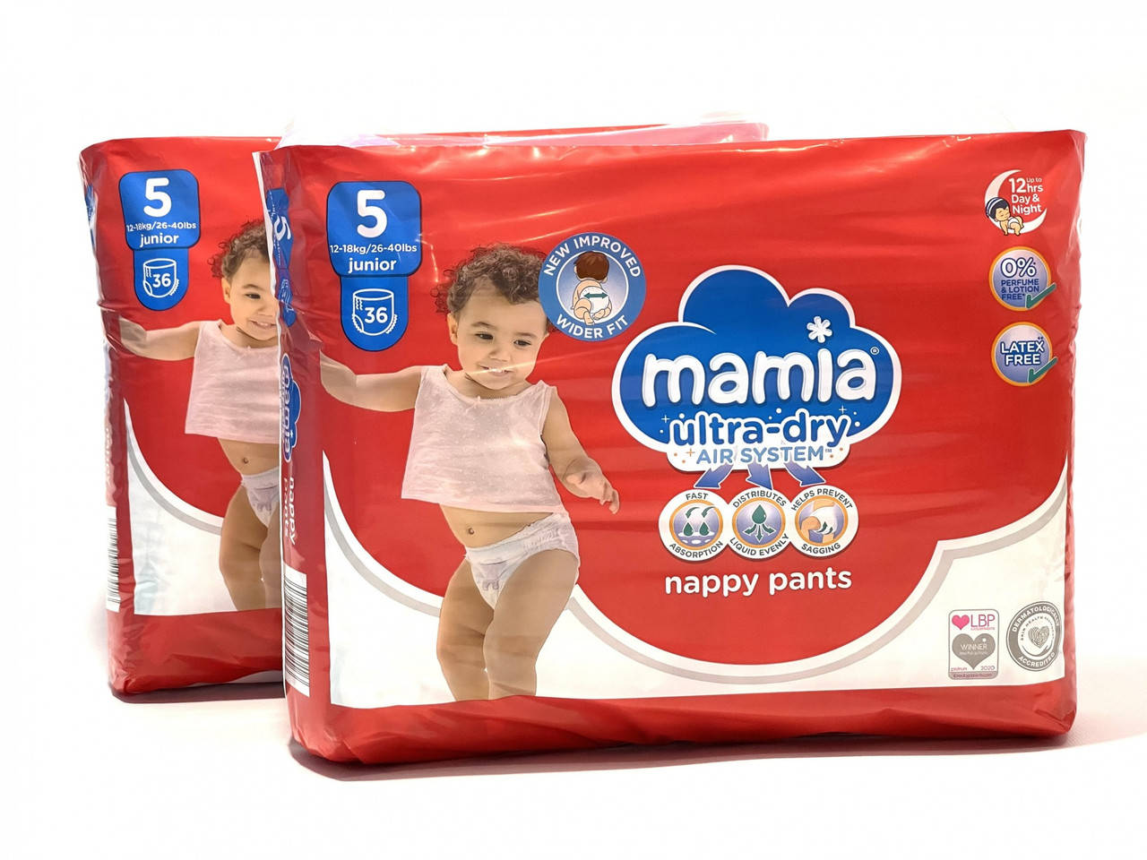 

Підгузки-трусики Mamia Розмір 5, 12-18 кг, 72 шт