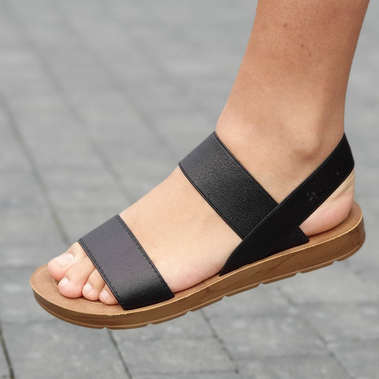 

Босоножки женские черные (код 1266) 40