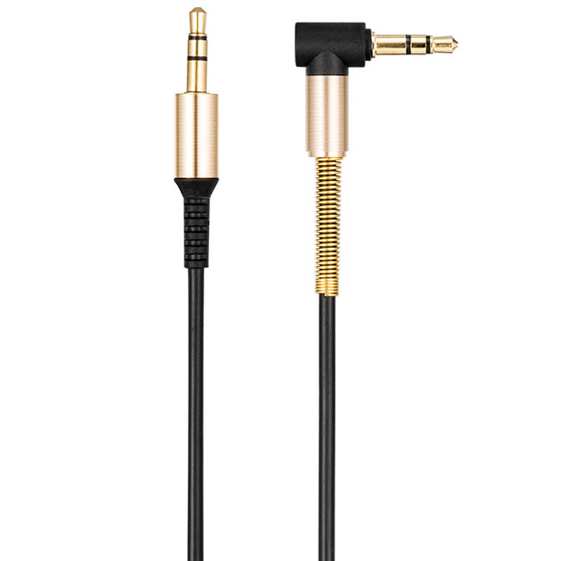 

Аудио кабель Aux Hoco UPA02 With Mic (2m), Черный