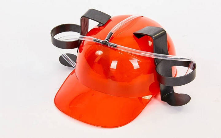 

Алко каска с подставкой под банки Drinking Hat (US00291)
