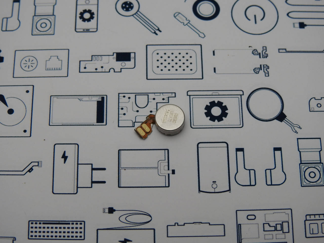 

Вибромотор Huawei P20 Сервисный оригинал с разборки