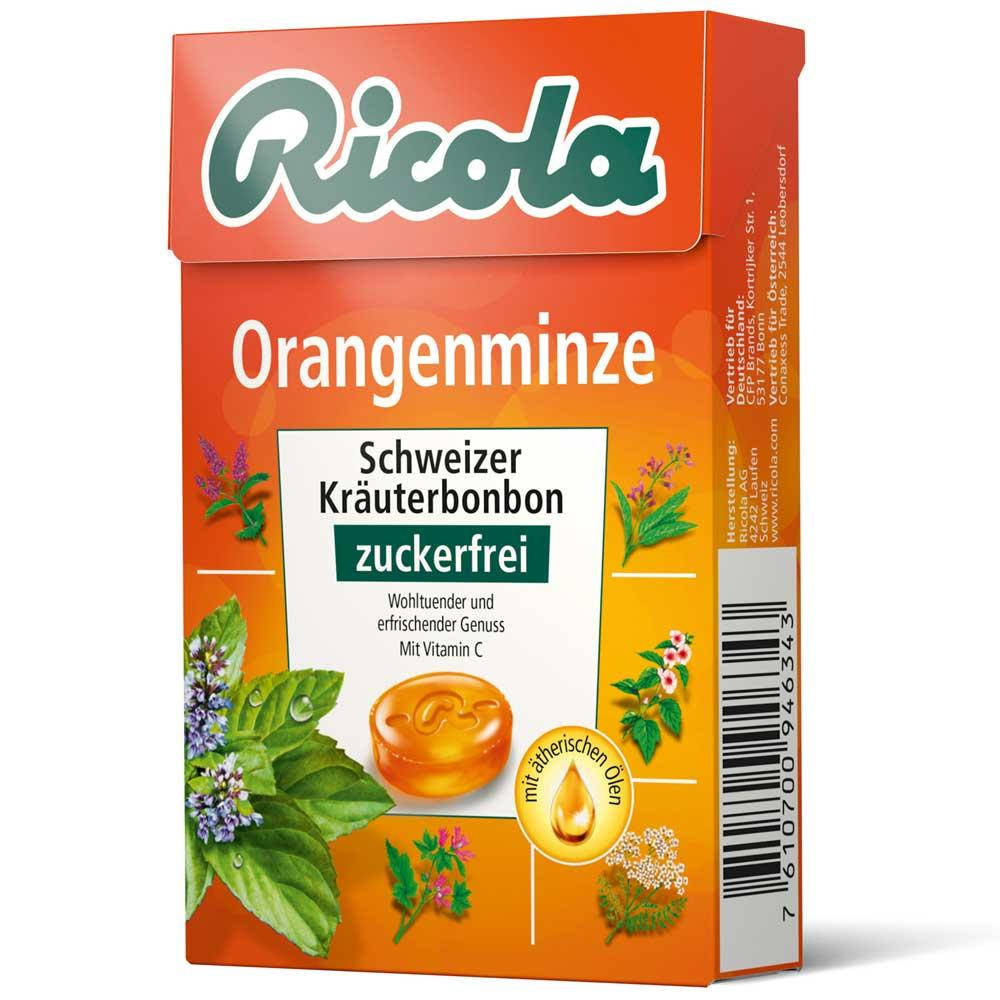 

Леденцы Ricola Orangenminze 50 g