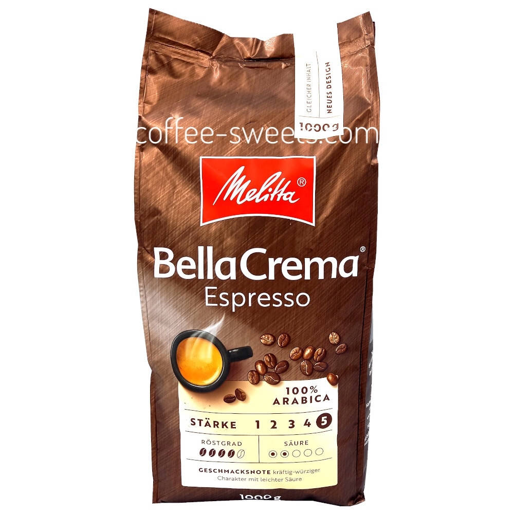 

Кофе зерновой Melitta Bella Crema Espresso 500г