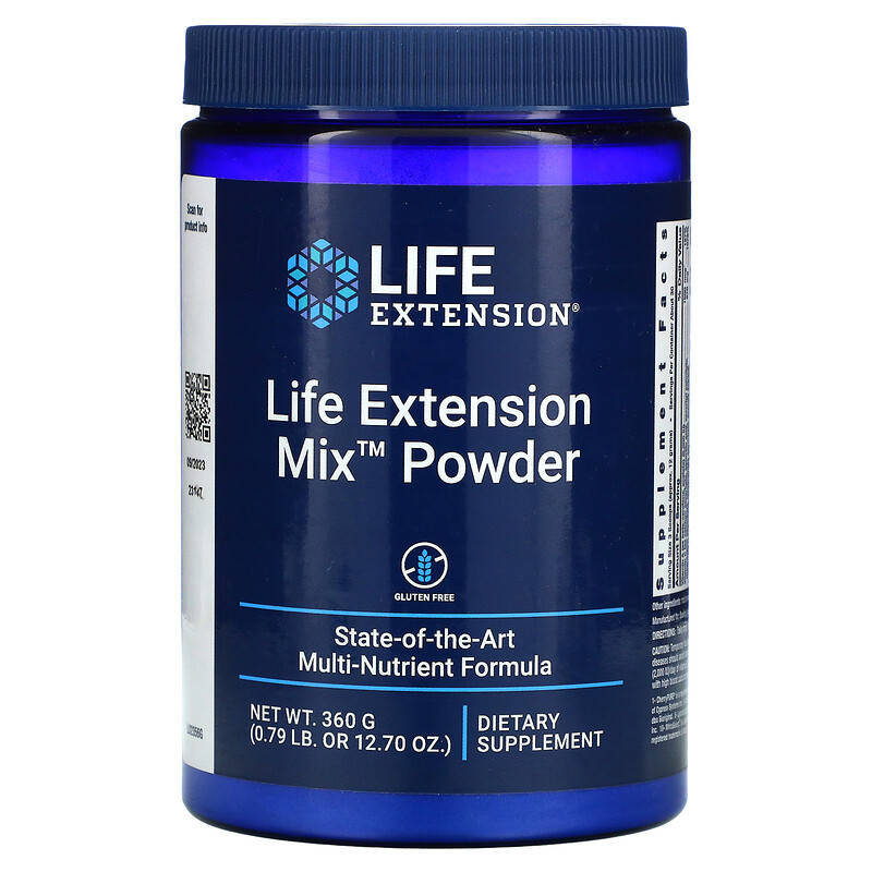 

Витаминно-минеральный комплекс в виде порошка Life Extension "Mix Powder" (360 г)