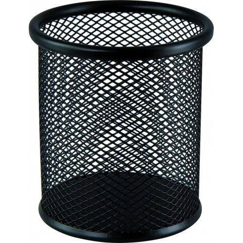 

Подставка для ручек круглая 80х80х97 мм металлическая Buromax BM.6202-01 черная