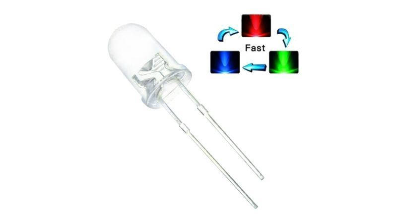 

Светодиод LED F5 Ф5 5мм Flash Fast мигающий быстро (14744)