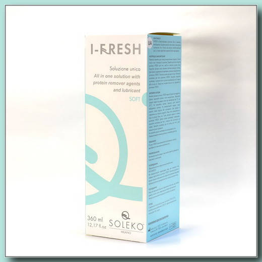 

I-FRESH 360 Раствор для контактных линз (Италия) Soleko Дополнительное увлажнение