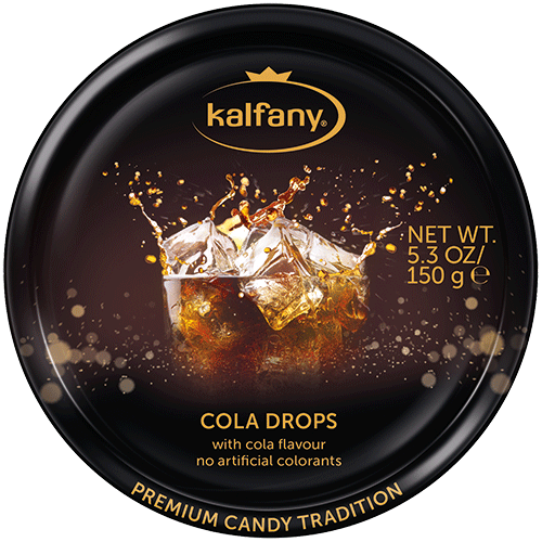 

Леденцы в банке Kalfany Cola Candies кола 150гр, (10 шт/ящ)