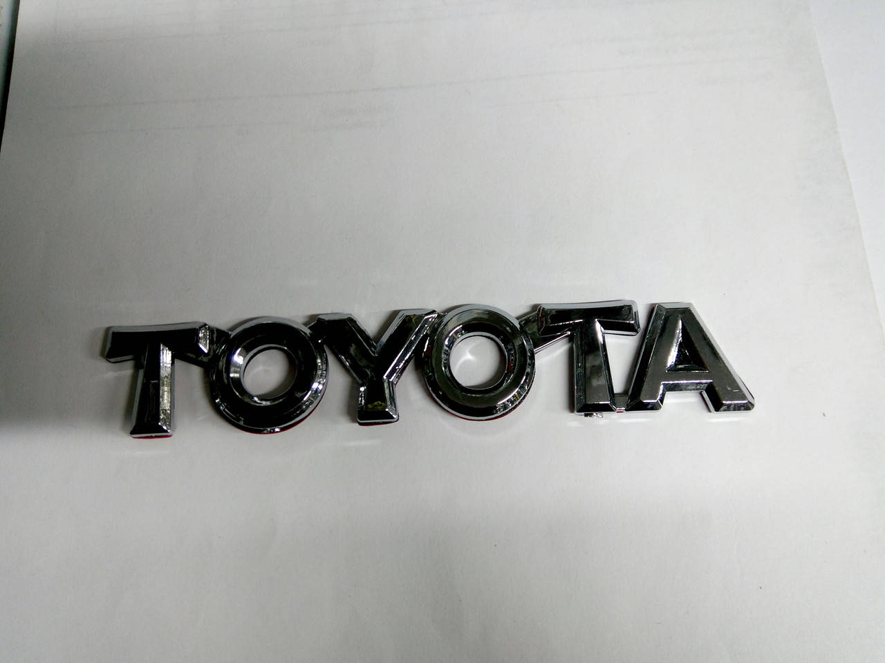 

Надпись toyota 145х27, 117х22, 110х20, 105х15, и 83х15 мм