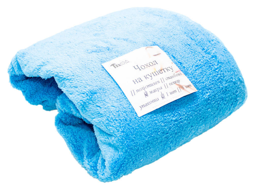 

Чехол на кушетку махровый длинный ворс