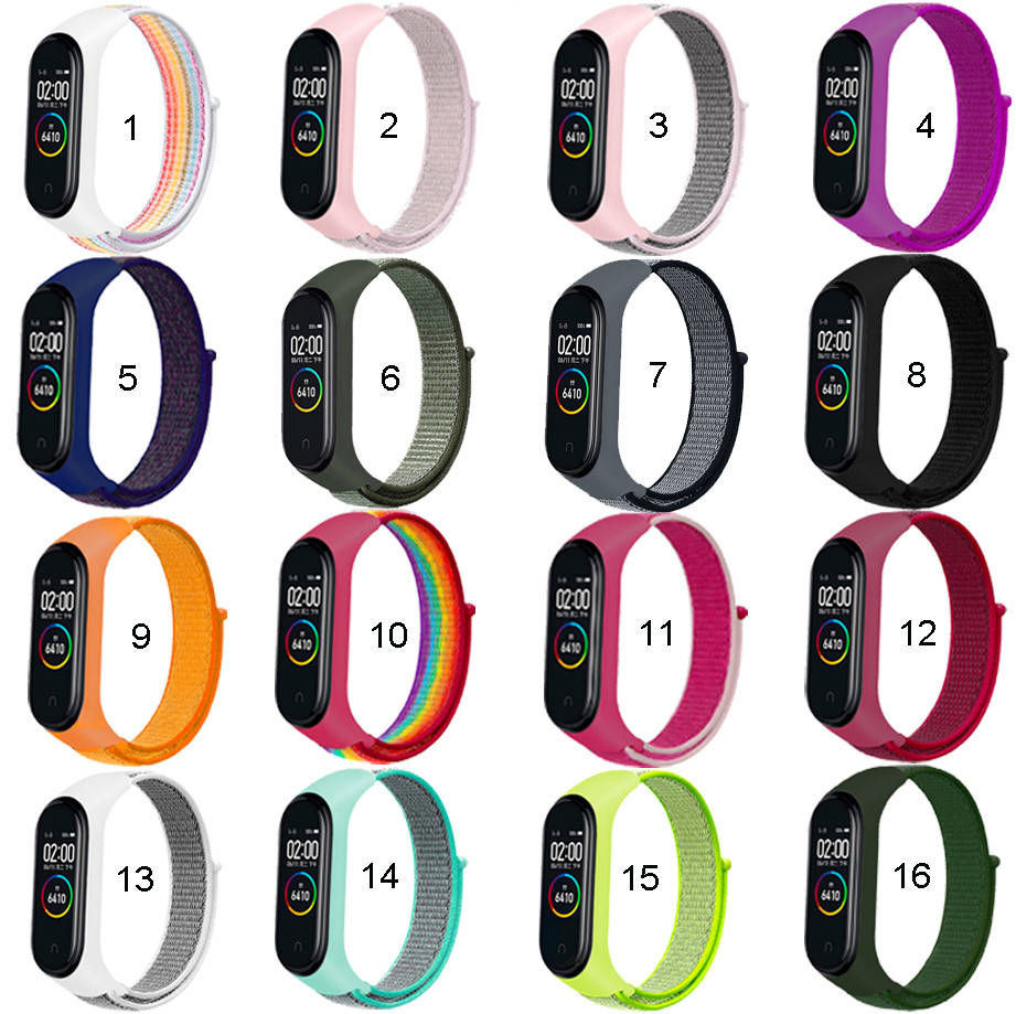 

Нейлоновый ремешок для Mi Band 4/3