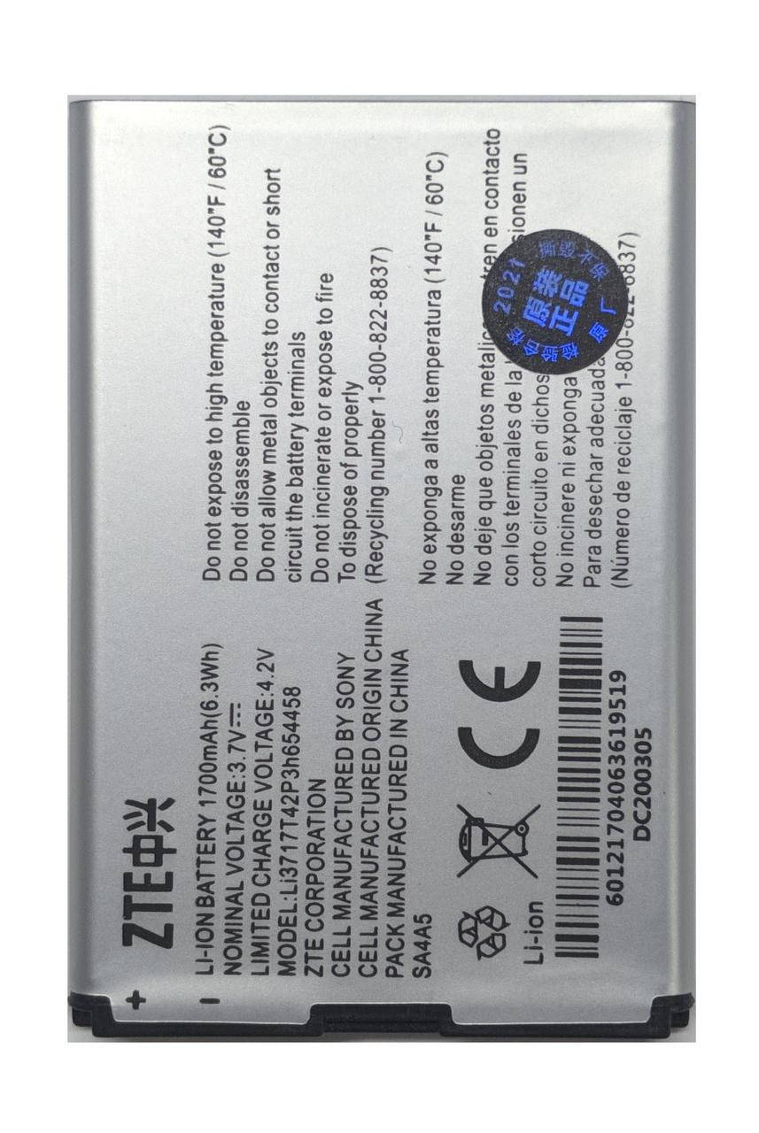 

Аккумулятор ZTE Li3717T42P3h654458 WiFi-router MF63 / AC60 / EUFI890 / AR918B