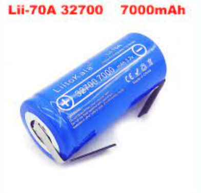 

Battery LiFePO4 32700 7000 mAh 3.2v