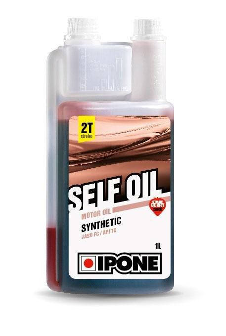 

Self Oil 100% SINTETICO 2t двигателя, клубника (1 л.) Моторное масло IPONE для скутера 800352