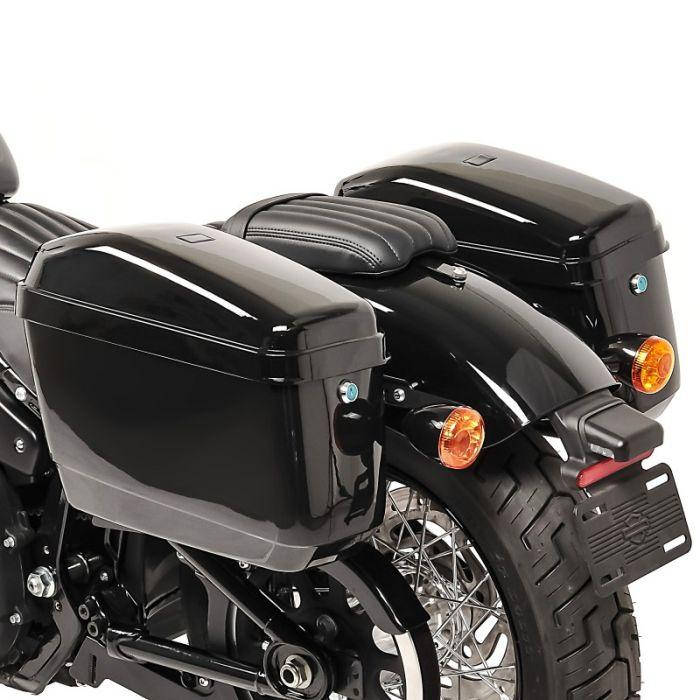 

Боковые кофры сумки для мотоцикла (пара) Craftride Nevada 20 л. каждый, Черный