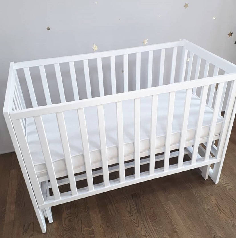 

Детская кроватка "Астрід" с натурального дерева (палитра цветов)