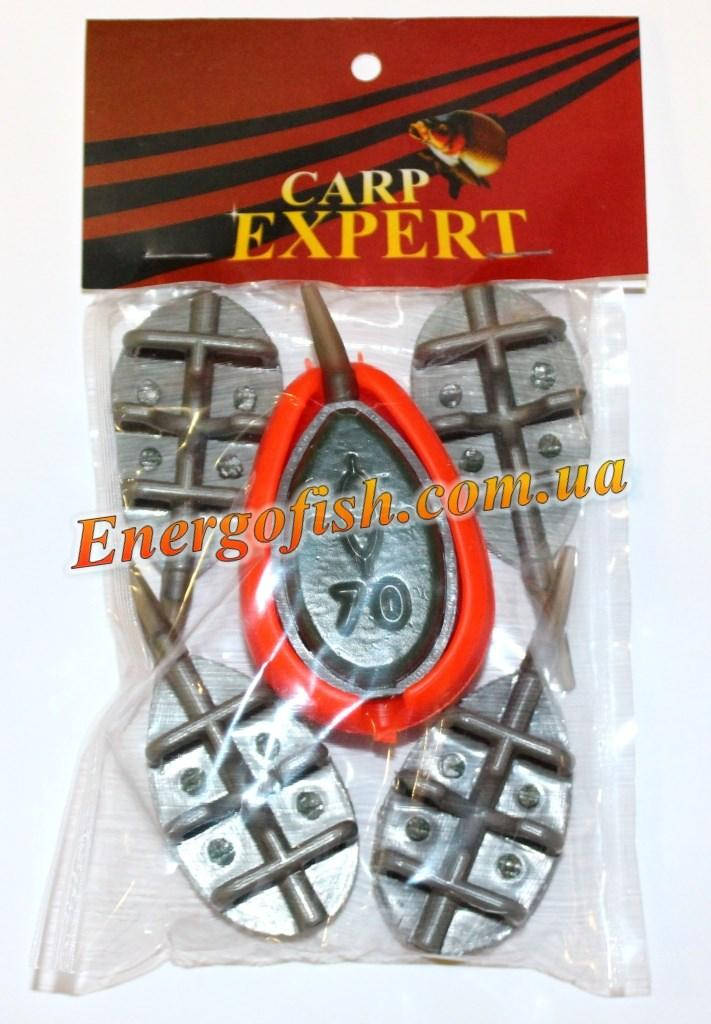 

Набір Carp Expert 5 годівниць Arc Flat Method Feeder 30-40-50-60-70г