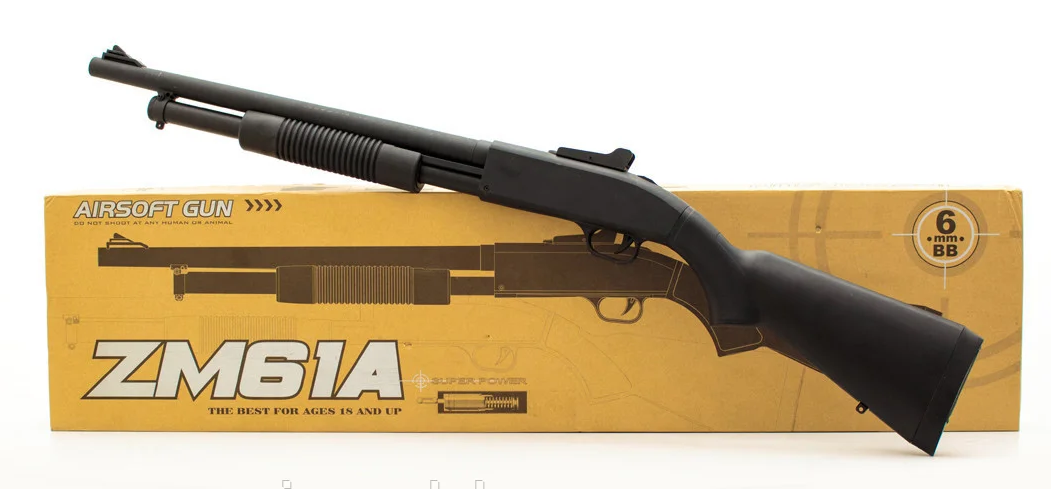 

Детское пневматическое ружье CYMA ZM 61А, Черный