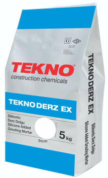

Затирка для швов (фуга для плитки) Tekno Teknoderz EX/Технодерз уп.5 кг. Белая