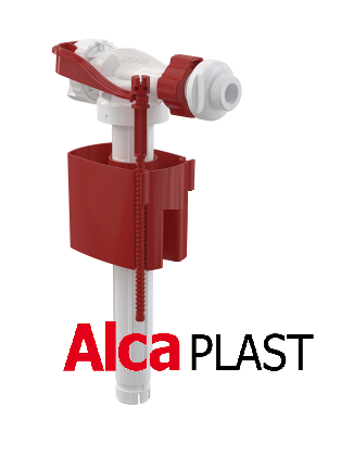 

Впускной механизм-поплавок AlcaPlast A150-1/2 боковой подвод пластик, Белый