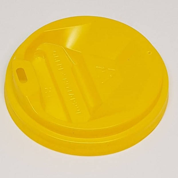 

Кришка для одноразових стаканів Ø69 (50 шт) Жовта