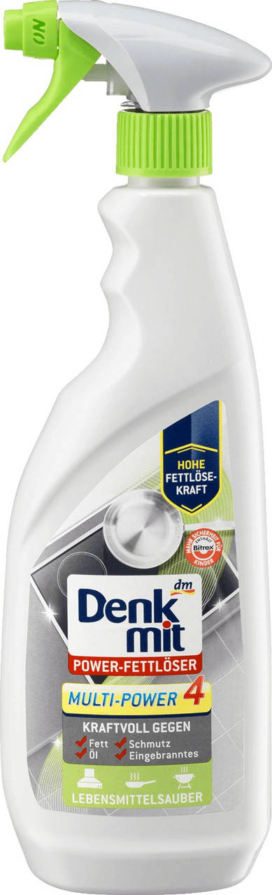 

Для чистки жирных поверхностей Denkmit, 0,75 l (Германия)