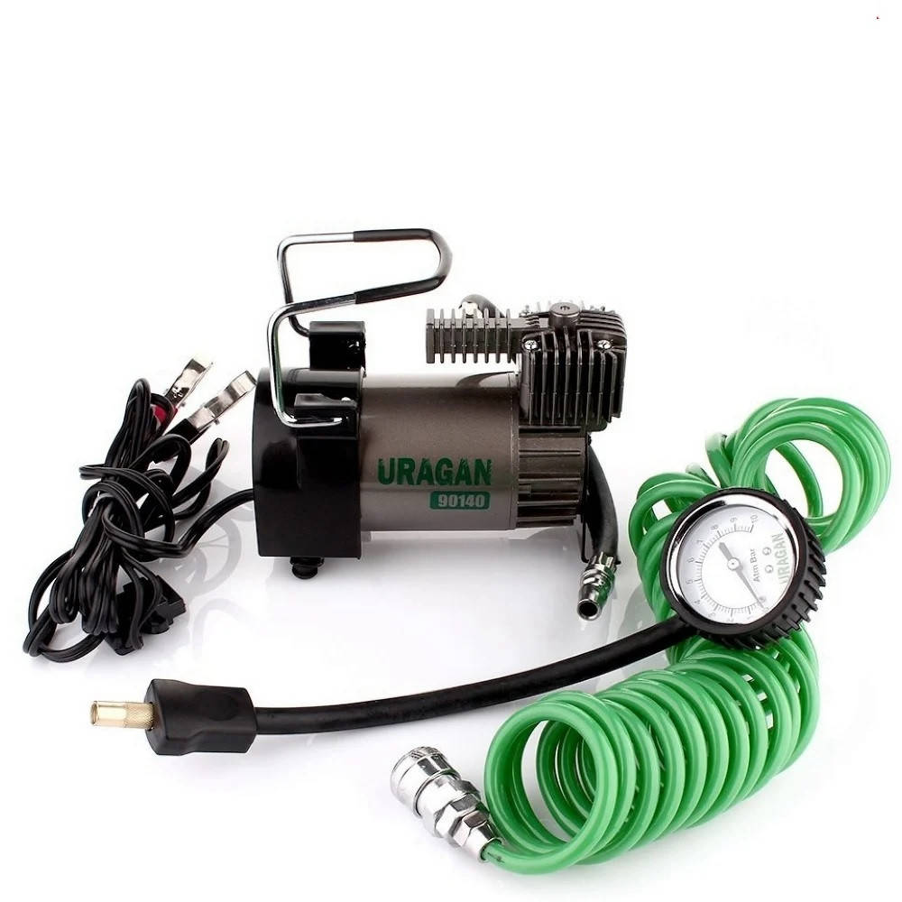 

Автомобильный компрессор Uragan 90140 (12v/40л/200Вт)