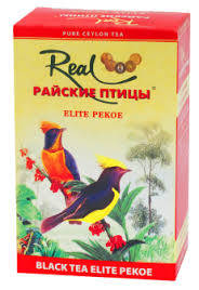 

Чай Райские Птицы 250г чёрный Elite Pekoe